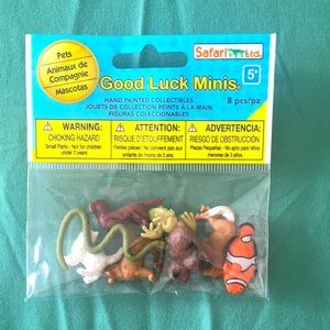 Safari Ltd. Good Luck Minis, pets, 8 pcs., 5+, hand painted collectibles